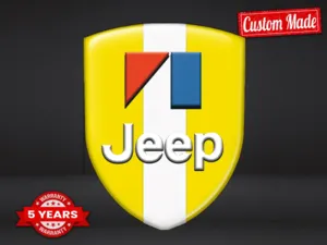 Jeep Adesivi Logo Stampati Forti Limitati Alta Qualità